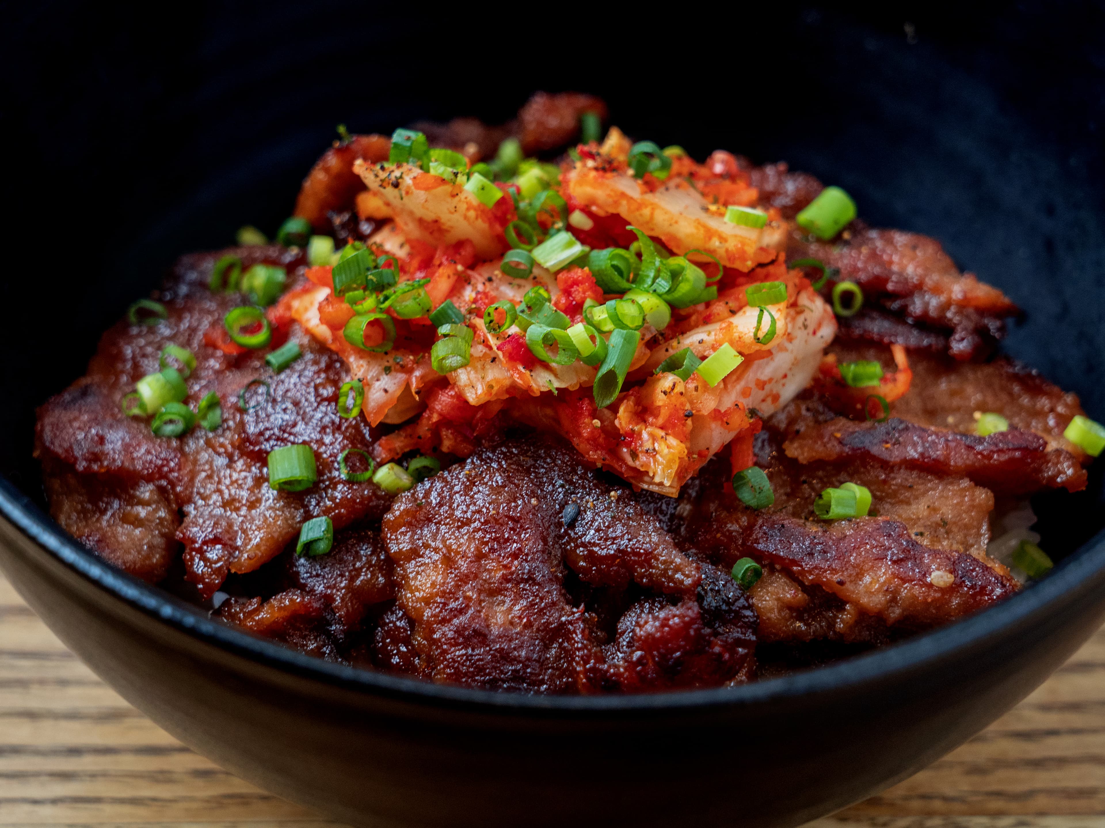 Kimchi Tororo Yakiniku Rice Bowl